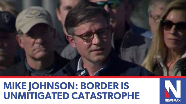 Border is unmitigated disaster, catastrophe of Biden's design: Mike Johnson