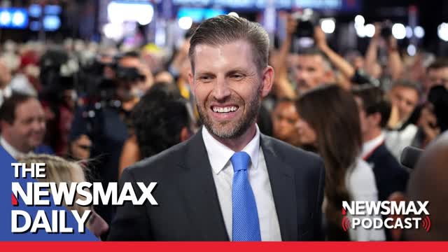 Eric Trump NEWSMAX Exclusive | The NEWSMAX Daily (09/09/25)