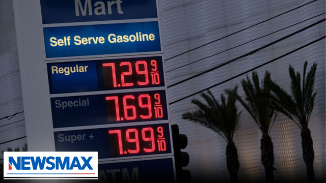 Gas prices near $10 per gallon in California