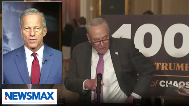 Democrats are holding the American people hostage: Thune | The Record with Greta Van Susteren