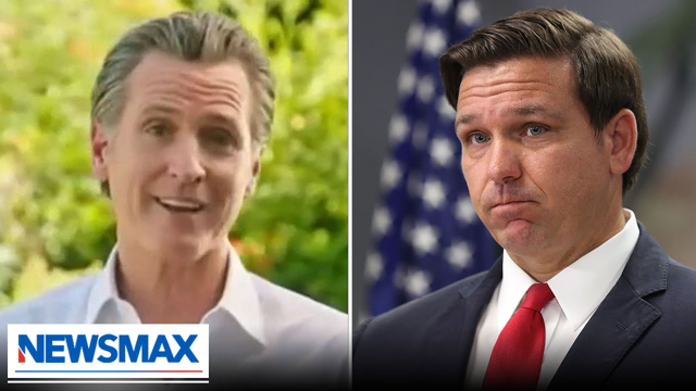 Why is Gavin Newsom attacking Ron DeSantis?