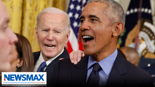 WATCH: Biden's awkward adventure at Obama's big return | Wake Up America