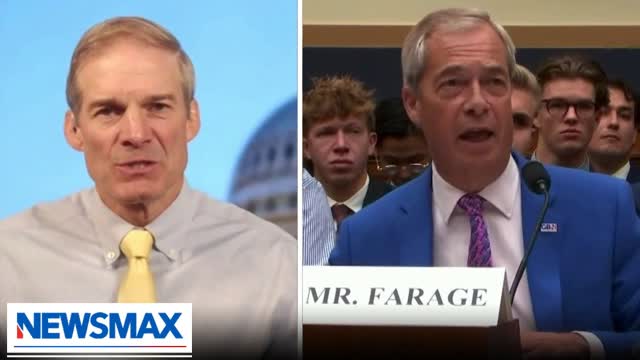 Jim Jordan: UK speech laws show government will come after you | Carl Higbie FRONTLINE