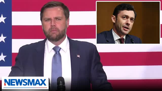 'It's about kicking illegals out': JD Vance tears into Jon Ossoff in Georgia