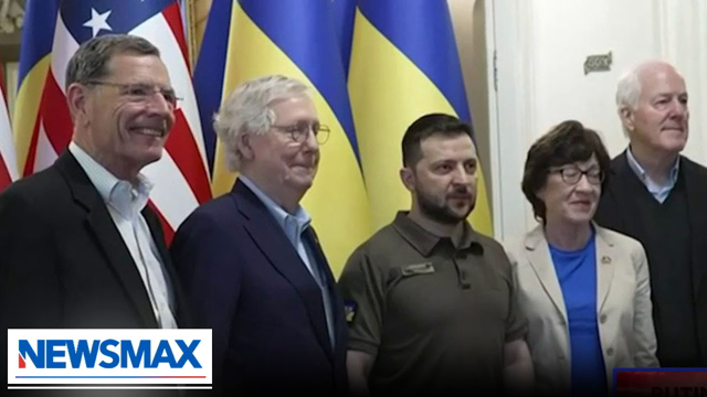 Mitch McConnell, other Republicans meet with Zelenskyy | REPORT | 'Saturday Agenda'