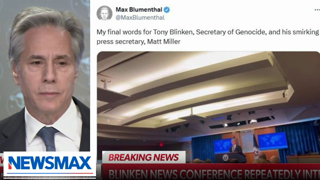 'Why aren't you in the Hague?': Reporter repeatedly interrupts Blinken about Gaza during briefing