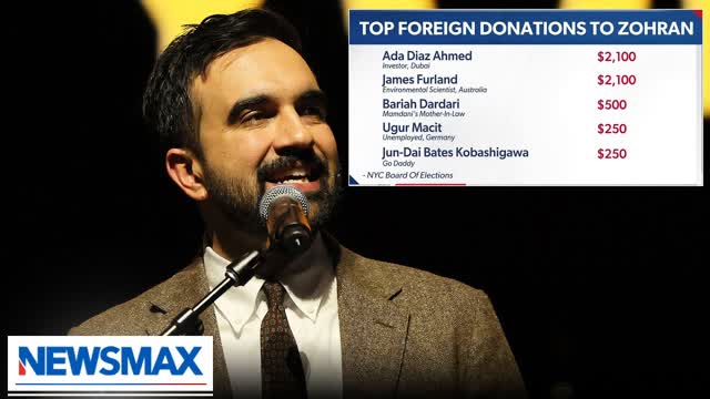 REPORT: Zohran Mamdani takes in potentially illegal international donations | National Report