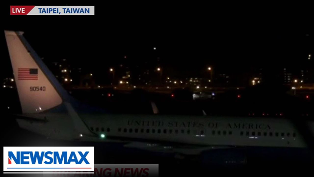 BREAKING: Nancy Pelosi's plane has landed in Taiwan despite Chinese warnings