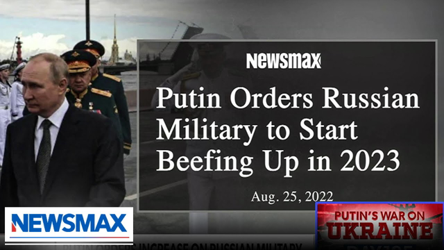 Blaine Holt: This shows Russia is "not doing well at all"