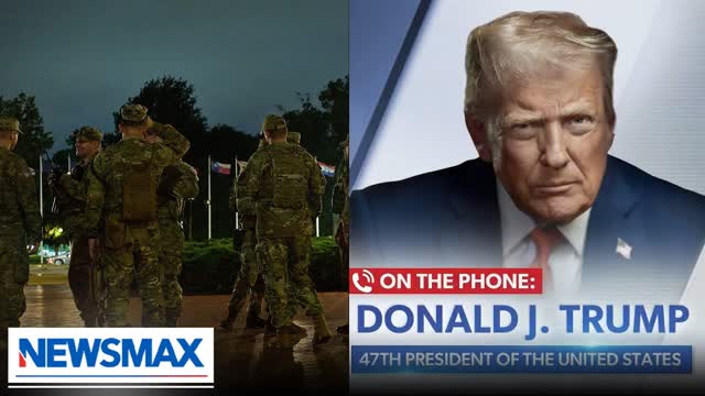 Trump torches Gov. Newsom, talks National Guard in D.C., rips apart 'low IQ' Biden