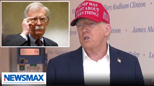 'I'm not a fan': Trump responds to John Bolton FBI raid