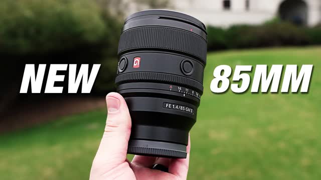 The Ultimate 85mm Lens for Sony Shooters! Sony 85mm f/1.4 GM II
