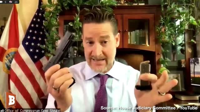 Rep. Greg Steube Shows How Dems' Magazine Ban Would Also Outlaw Handguns