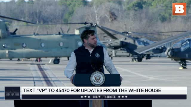 LIVE: VP Vance Delivers Thanksgiving Remarks to Troops...