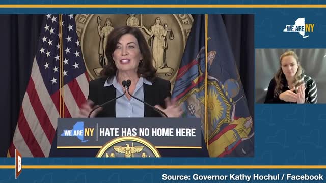 NY Gov. Hochul: Today We Reclaim Our City, State from Haters, Bigots, and White Supremacists