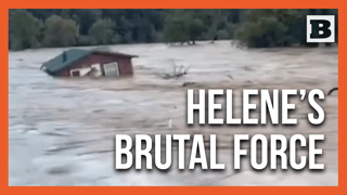 Entire House Swept Away by Floodwaters in NC Following Hurricane Helene