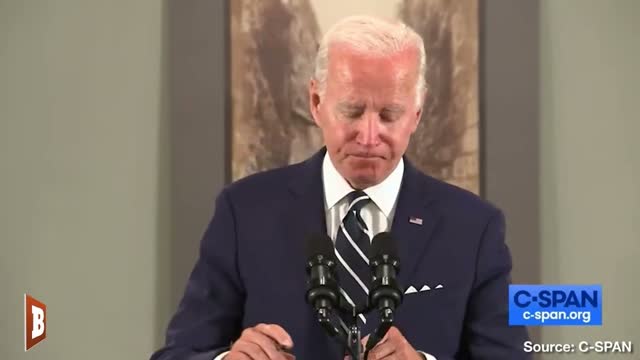 Brutal! Biden Says He “Swallowed Wrong”, Has Coughing Fit, Leaves Stage Confused... in Same Speech