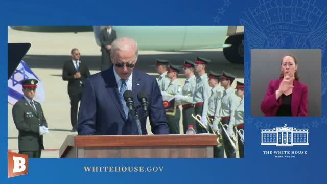 In Israel, Biden Promises to “Honor the Holocaust” Before Correcting Himself