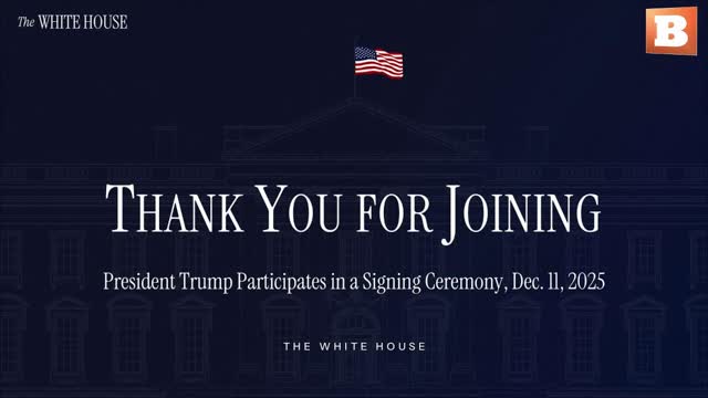 LIVE: President Trump Participates in a Signing Ceremony...
