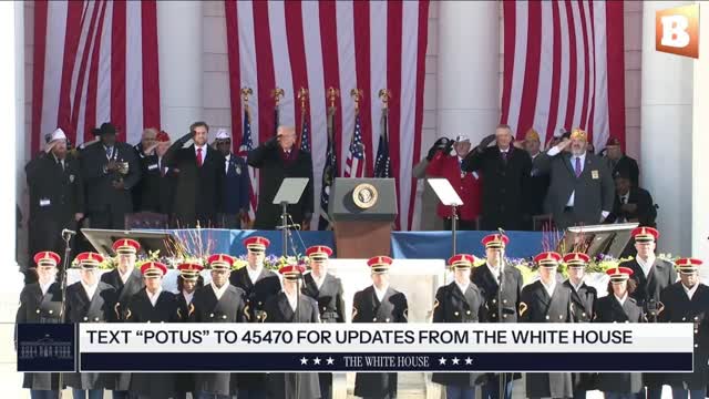 LIVE: President Trump, VP Vance Deliver Remarks to Commemorate Veterans Day...