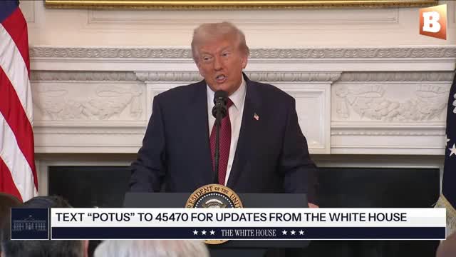 MOMENTS AGO: President Trump Delivers Remarks...