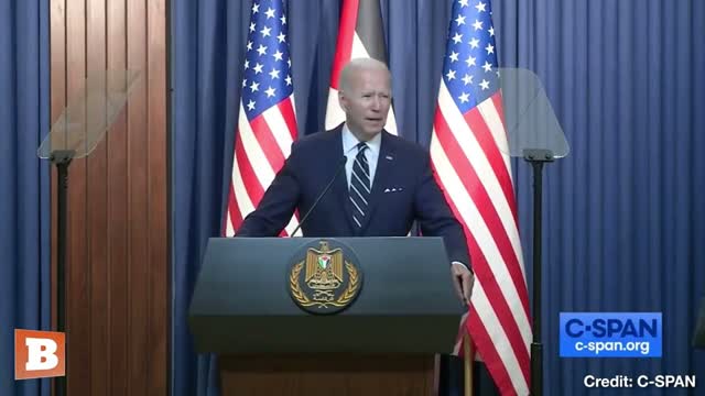 Biden Praises U.S. Aid for Palestinians: "More than One Million Doses of COVID-19"