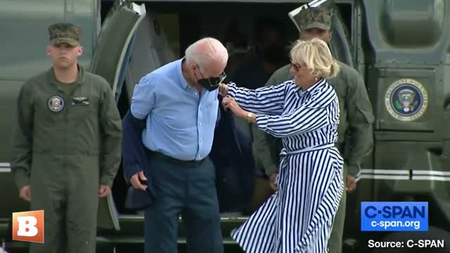 Biden Takes on Greatest Challenge Yet: Putting His Jacket On
