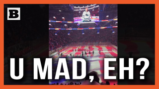 You Mad, Eh?! Crowd of Canuckle Heads Boo American National Anthem in Montreal