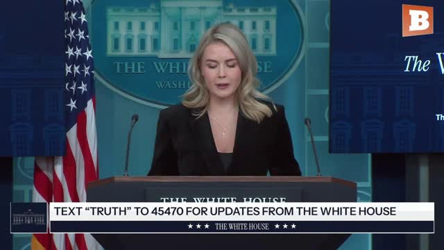 LIVE: Trump Press Secretary Karoline Leavitt Holds Press Conference at White House...