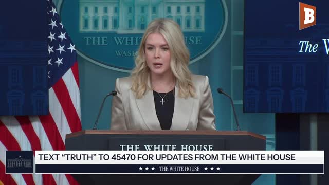 LIVE: Trump Press Secretary Karoline Leavitt Holds Press Conference at White House...