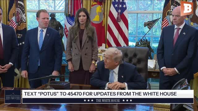 LIVE: President Trump Meets with FIFA World Cup Task Force...