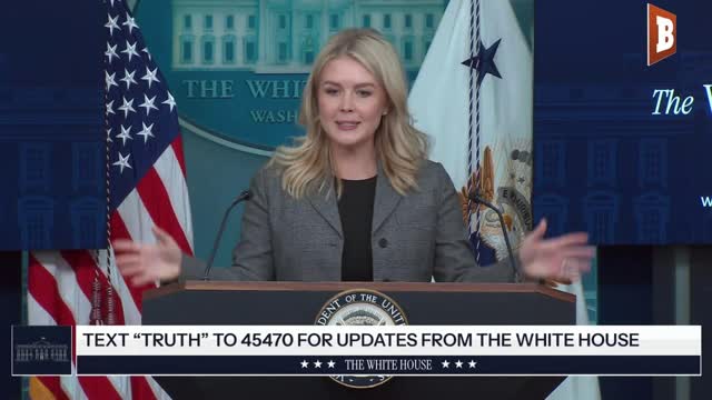 LIVE: Trump Press Secretary Karoline Leavitt Holds Press Conference at White House...