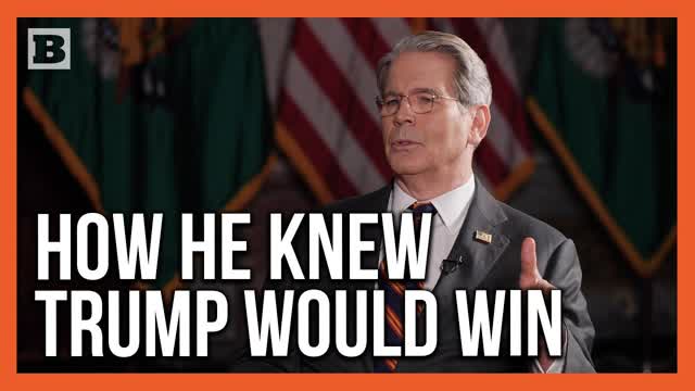 How Scott Bessent Saw Donald Trump Was Going to Win the 2024 Presidential Election