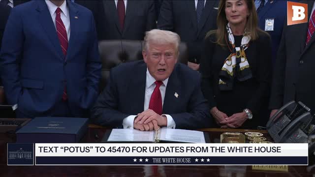 LIVE: President Trump Signs Bill to Reopen the Gov't...
