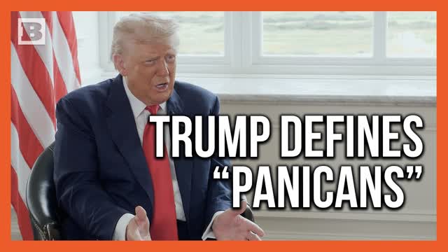 Trump: Don't Be a "Panican" -- They "Can't Handle Pressure"