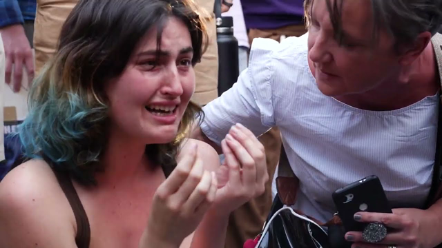 Leftist Throws Tantrum After Failing to Shut Down Pro-Lifers Outside U.S. Supreme Court