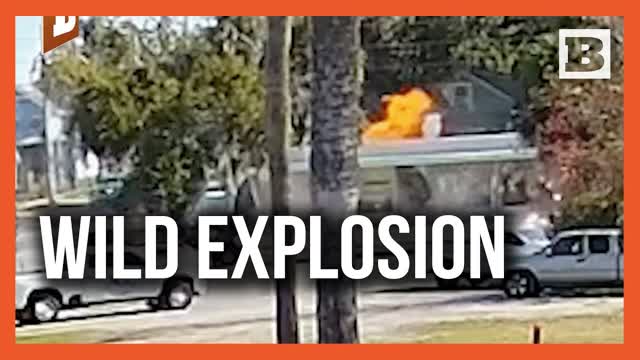 Camera Captures Jewelry Store Explosion Allegedly Due to Gas Leak
