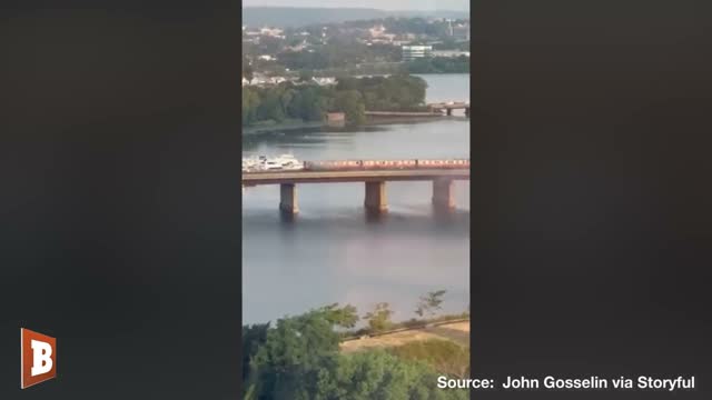 Boston Train Goes Up In Flames Riders Smash Windows, Jump to Escape