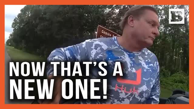 Now THAT'S a New One! Super Speeder Says He's Late for Barber Appointment