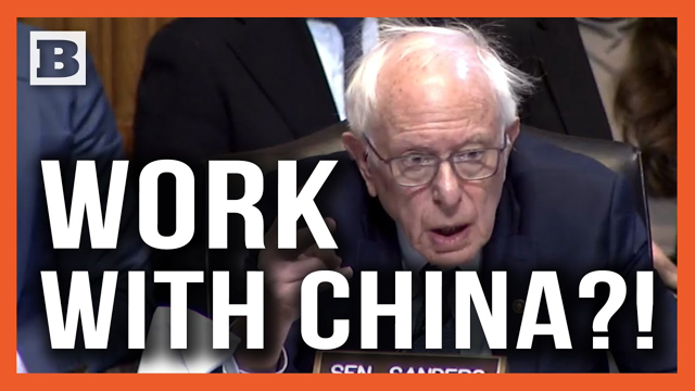 Poor, Poor China! Bernie Whines That it Is Politically "Fashionable" to Beat Up on China