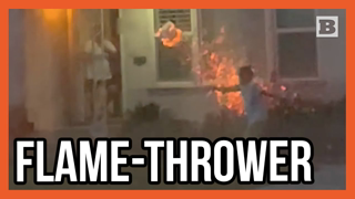 Woman Throws Flaming Debris at Neighbor Leading to Fatal Confrontation with Police
