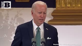 Ew... Biden Creepily Implores Audience to Help Him "LICK the World"