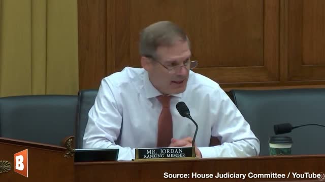 Jim Jordan: Dems' Gun Control Sweep "Is Not a Real Attempt to Find Solutions"