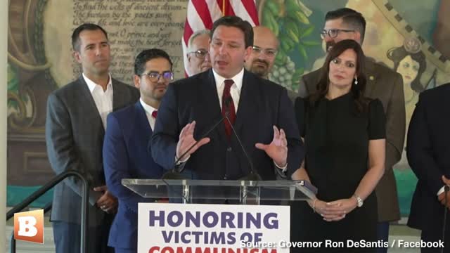 FL Gov. Ron DeSantis Blasts Joe Biden for Setting Up "Disinformation Bureau"