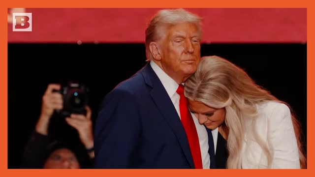 Mrs. Erika Kirk and President Trump Embrace at Charlie's Memorial