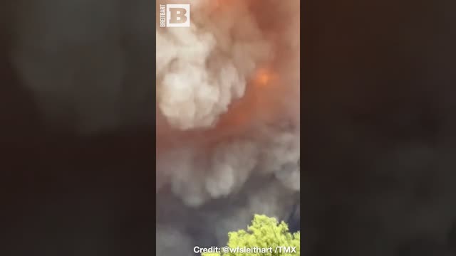 Hughes Fire: Incredible Smoke Plumes from Latest CA Blaze Blanket Castaic Region Near Santa Clarita