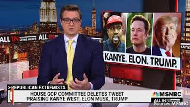 MSNBC Conflates Ye’s Antisemitism w/ Conservatives: “Emblematic of the Bigger Vibes of Conservatism”