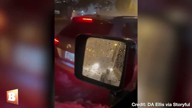 Florida Drivers Attempt to Drive in Massively High Floodwaters