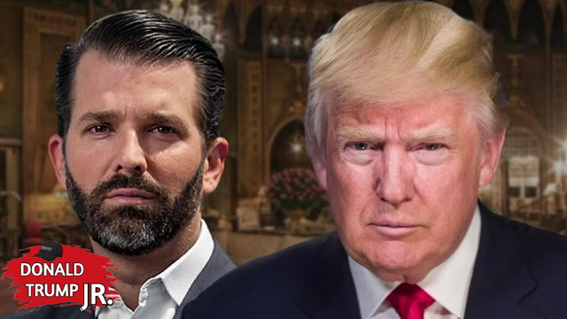 Don Jr 45th President Donald Trump Delivers Remarks From Mar a Lago Following Arraignment