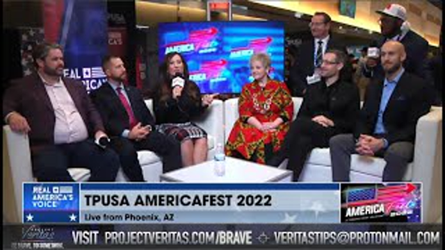 CBS Insider April Moss Interviews Fellow Project Veritas Whistleblowers At AMFEST 2022